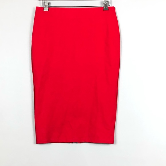 eva longoria Dresses & Skirts - Eva Longoria Red Pencil Skirt Size L